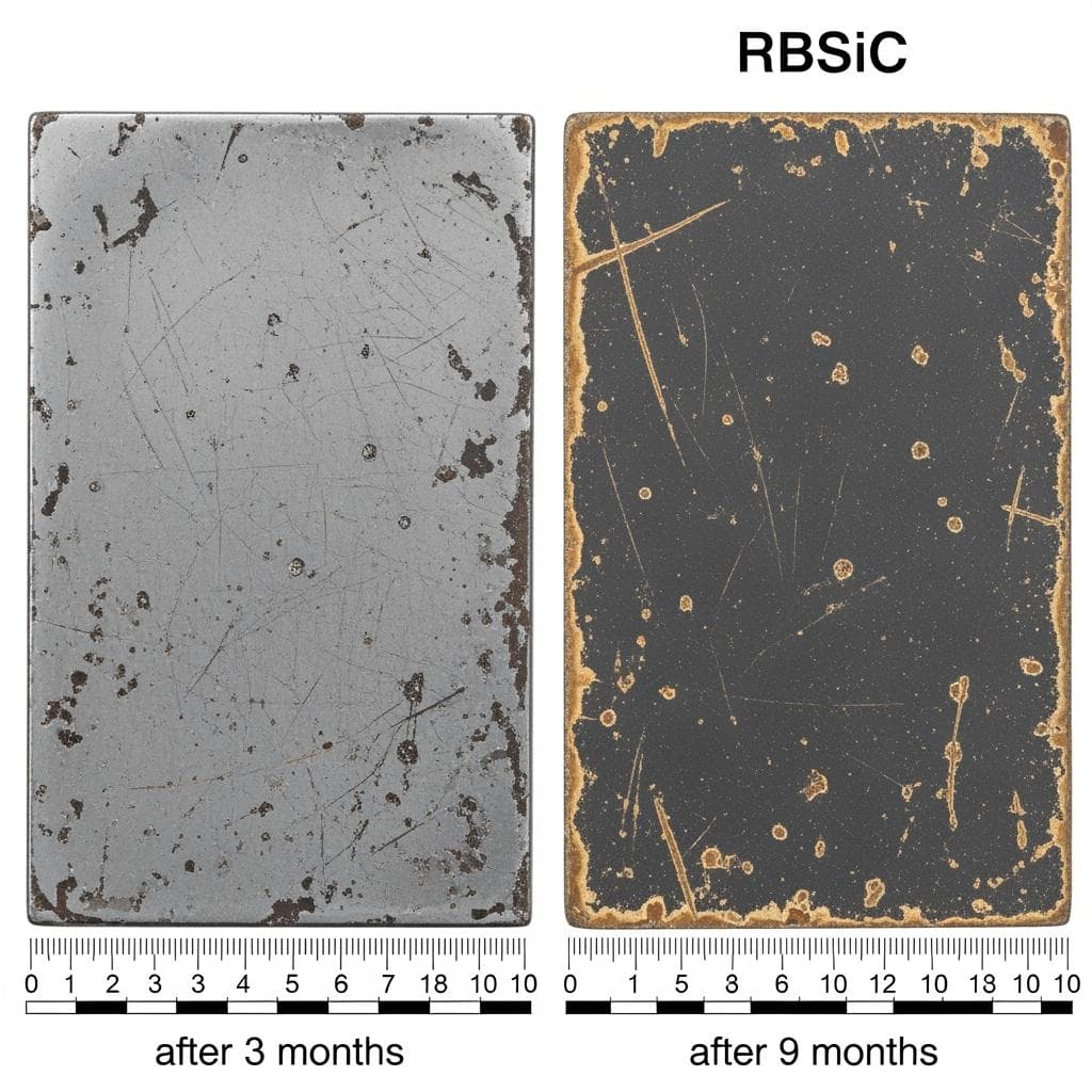 Custom RBSiC Plates with Variable Thickness for Industrial Use