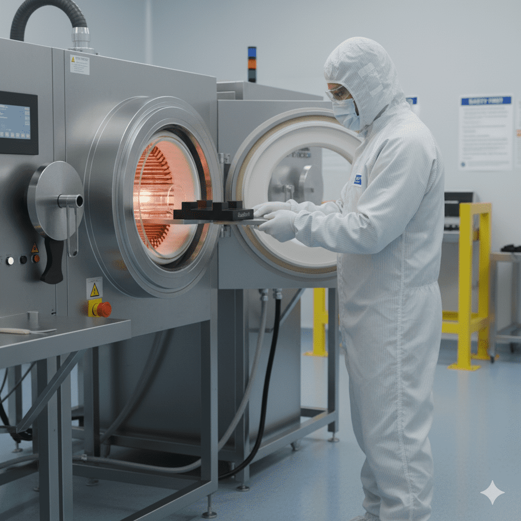 200mm SiC Cantilever Paddles for Semiconductor Furnace Applications